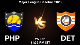 PHP vs DET Baseball Match Previews