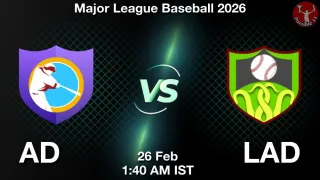AD vs LAD Baseball Match Previews