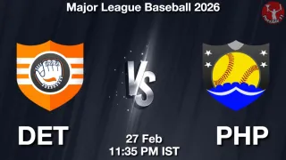DET vs PHP Baseball Match Previews