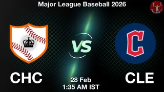 CHC vs CLE Baseball Match Previews