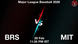 BRS vs MIT Baseball Match Previews