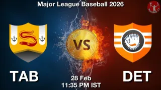 TAB vs DET Baseball Match Previews