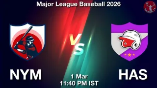 NYM vs HAS Baseball Match Previews