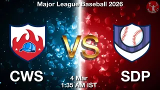 CWS vs SDP Baseball Match Previews