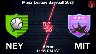 NEY vs MIT Baseball Match Previews