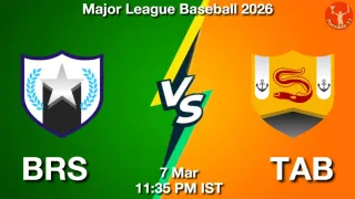 BRS vs TAB Baseball Match Previews