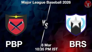 PBP vs BRS Baseball Match Previews