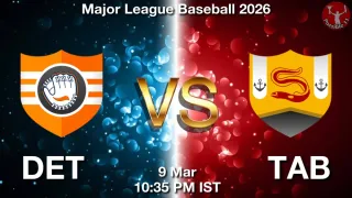 DET vs TAB Baseball Match Previews
