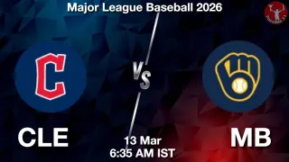 CLE vs MB Baseball Match Previews