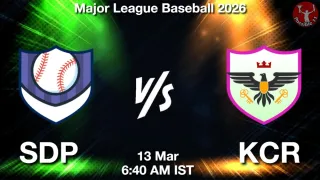SDP vs KCR Baseball Match Previews