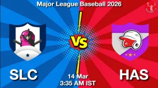 SLC vs HAS Baseball Match Previews