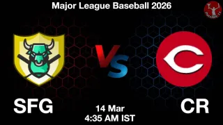 SFG vs CR Baseball Match Previews