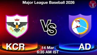KCR vs AD Baseball Match Previews