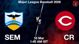 SEM vs CR Baseball Match Previews