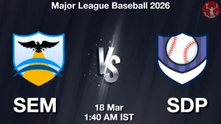 SEM vs SDP Baseball Match Previews