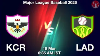 KCR vs LAD Baseball Match Previews