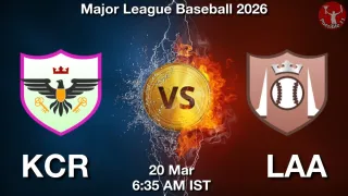 KCR vs LAA Baseball Match Previews