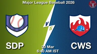 SDP vs CWS Baseball Match Previews