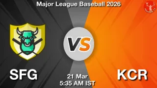 SFG vs KCR Baseball Match Previews