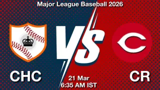 CHC vs CR Baseball Match Previews