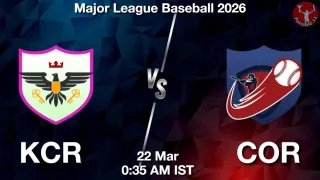 KCR vs COR Baseball Match Previews