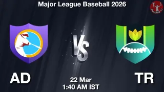 AD vs TR Baseball Match Previews