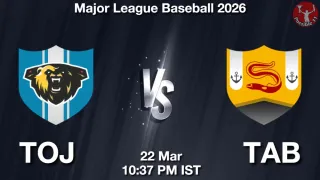 TOJ vs TAB Baseball Match Previews