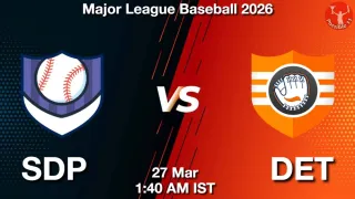 SDP vs DET Baseball Match Previews