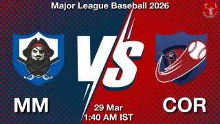 MM vs COR Baseball Match Previews