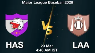 HAS vs LAA Baseball Match Previews