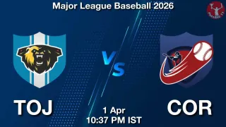 TOJ vs COR Baseball Match Previews