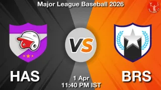 HAS vs BRS Baseball Match Previews
