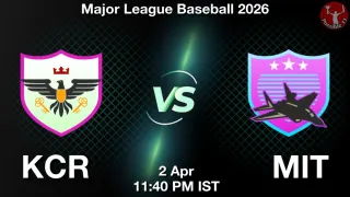 KCR vs MIT Baseball Match Previews