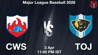 CWS vs TOJ Baseball Match Previews