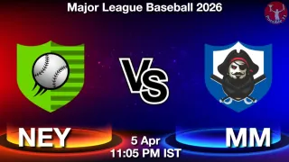 NEY vs MM Baseball Match Previews