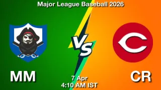 MM vs CR Baseball Match Previews