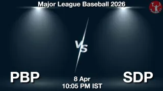 PBP vs SDP Baseball Match Previews