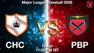 CHC vs PBP Baseball Match Previews