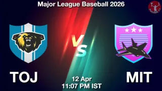 TOJ vs MIT Baseball Match Previews