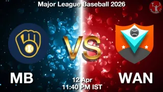 MB vs WAN Baseball Match Previews