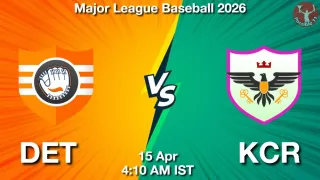 DET vs KCR Baseball Match Previews