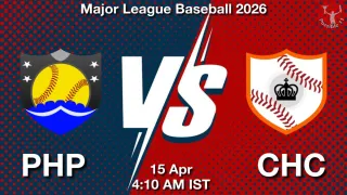 PHP vs CHC Baseball Match Previews