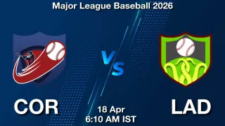 COR vs LAD Matcch Previews