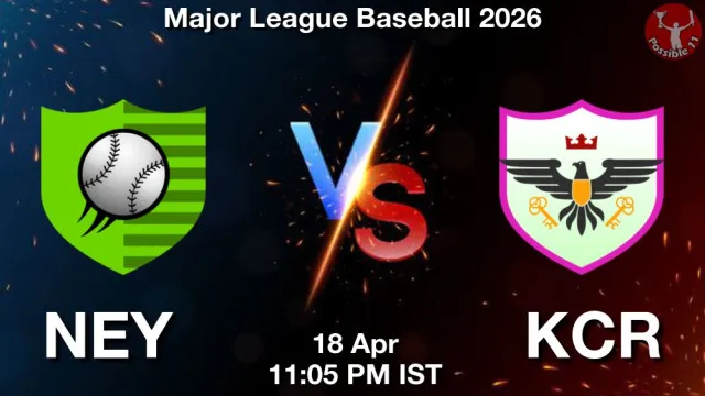 NEY vs KCR ड्रीम11 भविष्यवाणी, फैंटेसी क्रिकेट टीम - 18 अप्रैल 2026
