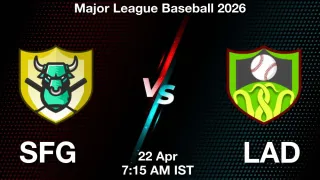 SFG vs LAD Matcch Previews