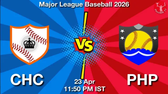 CHC vs PHP ड्रीम11 भविष्यवाणी, फैंटेसी क्रिकेट टीम - 23 अप्रैल 2026