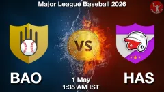 BAO vs HAS Match Result