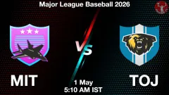 MIT vs TOJ Match Result