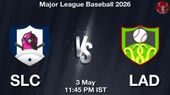 SLC vs LAD Match Result