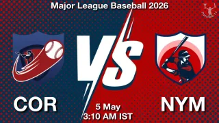 COR vs NYM - Major League